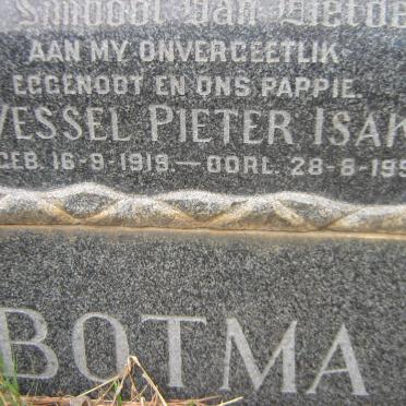 BOTMA Wessel Pieter Isak 1919-1959