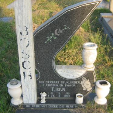 BOSCH Eben 1971-1993