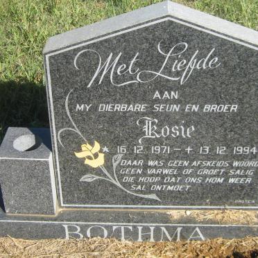 BOTHMA Kosie 1971-1994