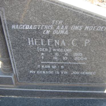 BARNARD Johannes Hendrik 1911-1988 &amp; Helena C.P. WIEGAND 1910-2004 