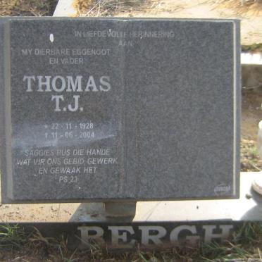 BERGH T.J. 1928-2004