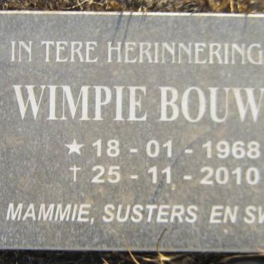 BOUWER Wimpie 1968-2010