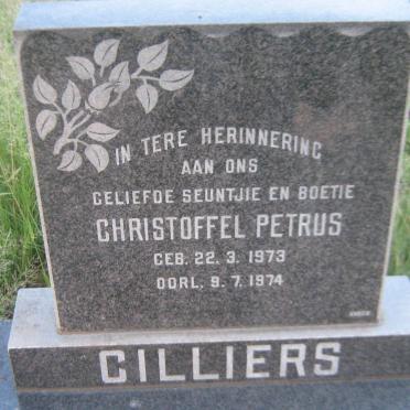 CILLIERS Christoffel Petrus 1973-1974