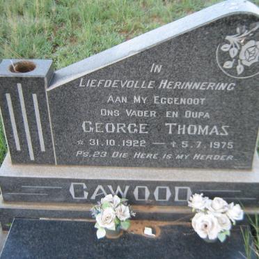 CAWOOD George Thomas 1922-1975