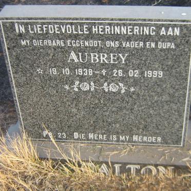 DALTON Aubrey 1938-1999