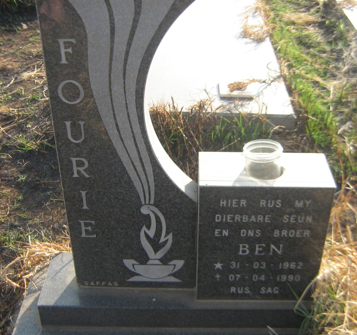 FOURIE Ben 1962-1990