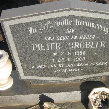 GROBLER Pieter 1958-1980