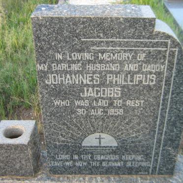 JACOBS Johannes Phillipus -1959