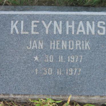 KLEYNHANS Jan Hendrik 1977-1977
