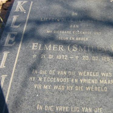 KLEINHANS Elmer 1972-1997