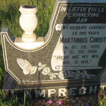LAMPRECHT Marthinus Christo 1955-1990