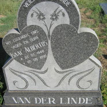 LINDE Isaac Albertus, van der 1940-1996
