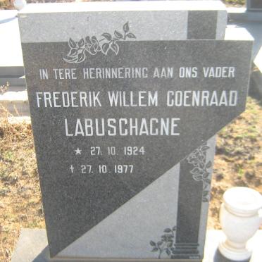 LABUSCHAGNE Frederik Willem Coenraad 1924-1977