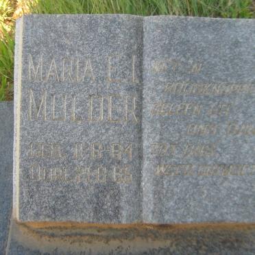MULDER Maria E.I. 1964-1965