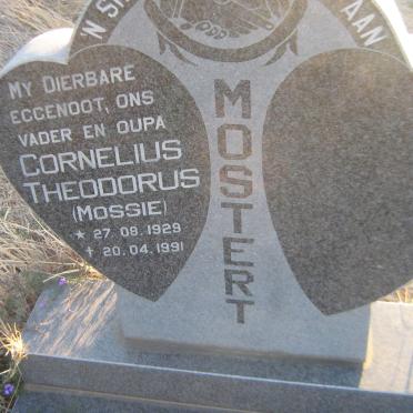 MOSTERT Cornelius Theodorus 1929-1991