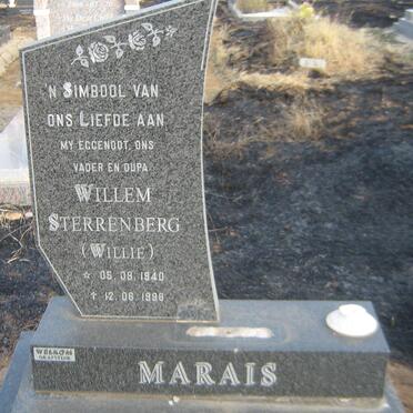 MARAIS Willem Sterrenberg 1940-1998