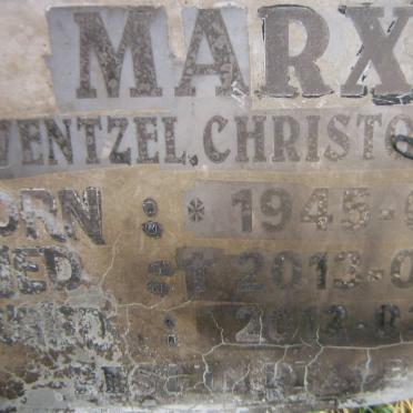 MARX Wentzel Christoffel 1945-2013