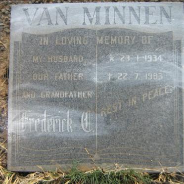 MINNEN Frederick C., van 1934-1983
