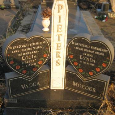 PIETERS Louis 1917-2004 &amp; Lynda 1935-