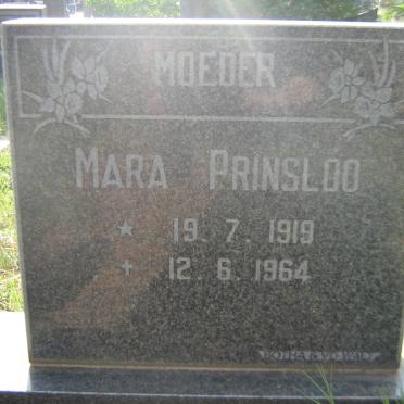 PRINSLOO Mara 1919-1964