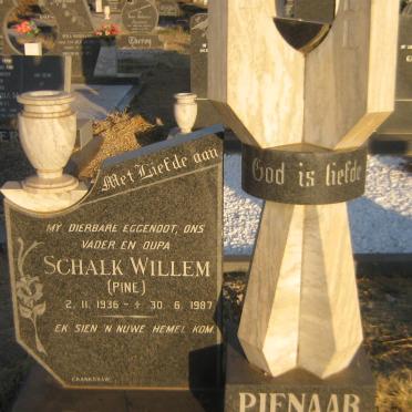 PIENAAR Schalk Willem 1936-1987