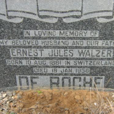 ROCHE Ernest Jules Walzer, de 1881-1958