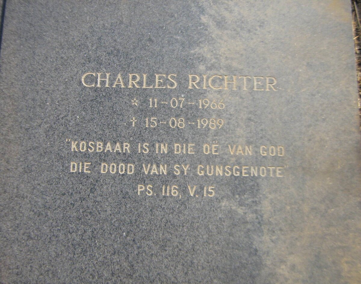 RICHTER Charles 1966-1989