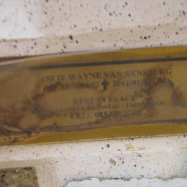 RENSBURG Leslie Wayne, van -2011