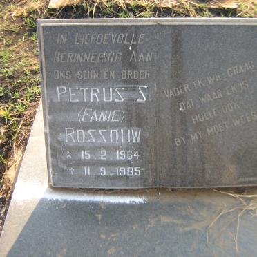 ROSSOUW Petrus S. 1964-1985