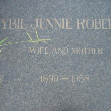 ROBERTSON Sybil Jennie 1899-1958