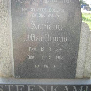 STEENKAMP Adriaan Marthinus 1914-1965