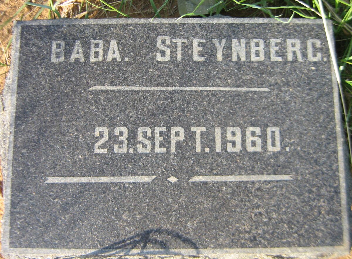 STEYNBERG Baba -1960