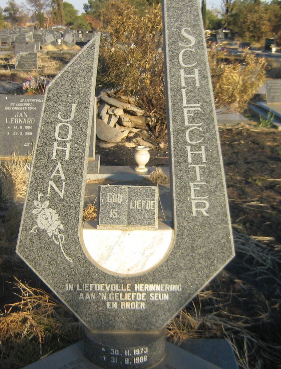 SCHLECHTER Johan 1973-1988