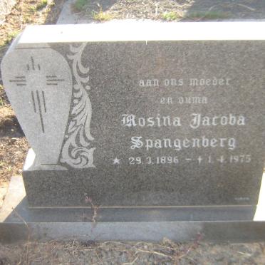 SPANGENBERG Rosina Jacoba 1896-1975