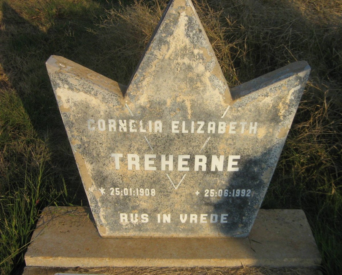 TREHERNE Cornelia Elizabeth 1908-1992