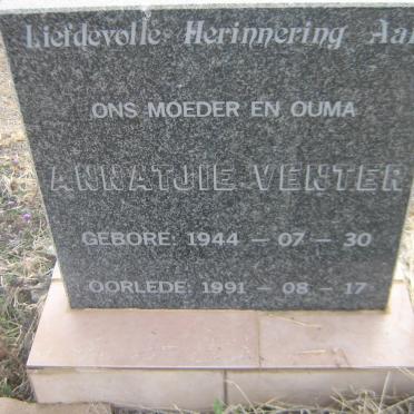 VENTER Annatjie 1944-1991