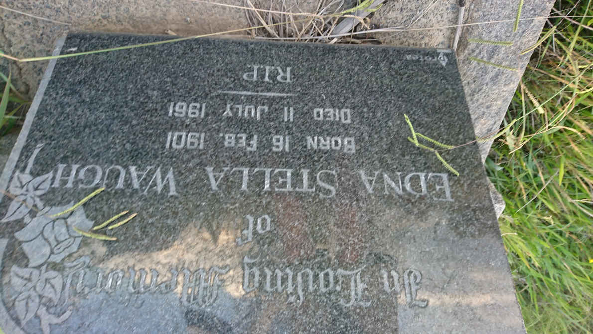 WAUGH Edna Stella 1901-1961