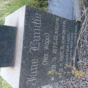 LUNDIE Crawford 1884-1964 &amp; Jane WOOD 1879-1966 :: LUNDIE Marian Johnston 1916-1997