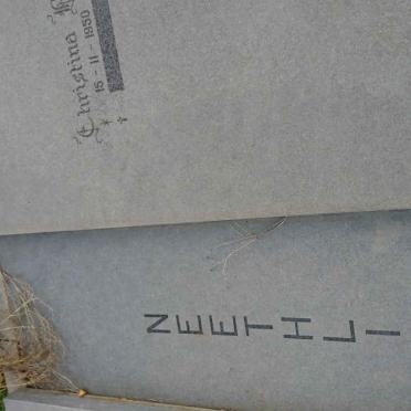 NEETHLING Daniel 1946-1993 &amp; Christina H. 1950-