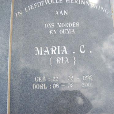 PELSER Maria C. 1932-2001