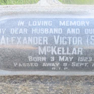 McKELLAR Alexander Victor 1923-1957