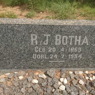 BOTHA R.J. 1869-1954