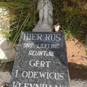 KLEYNHANS Gert Lodewicus 1957-1959