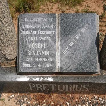 PRETORIUS Joseph Benjamin 1895-1964