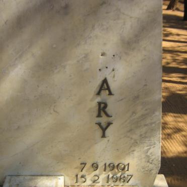 ALLEM Domet Joseph 1893-1969 &amp; Mary 1901-1987