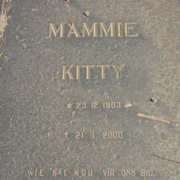 BOTHA Kitty 1903-2000