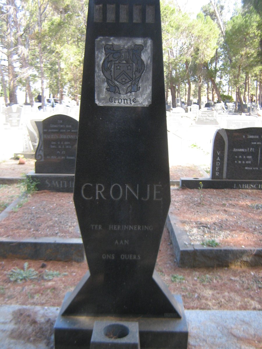 CRONJÉ