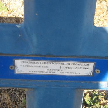 ERASMUS Christoffel Bernardus 1931-2016