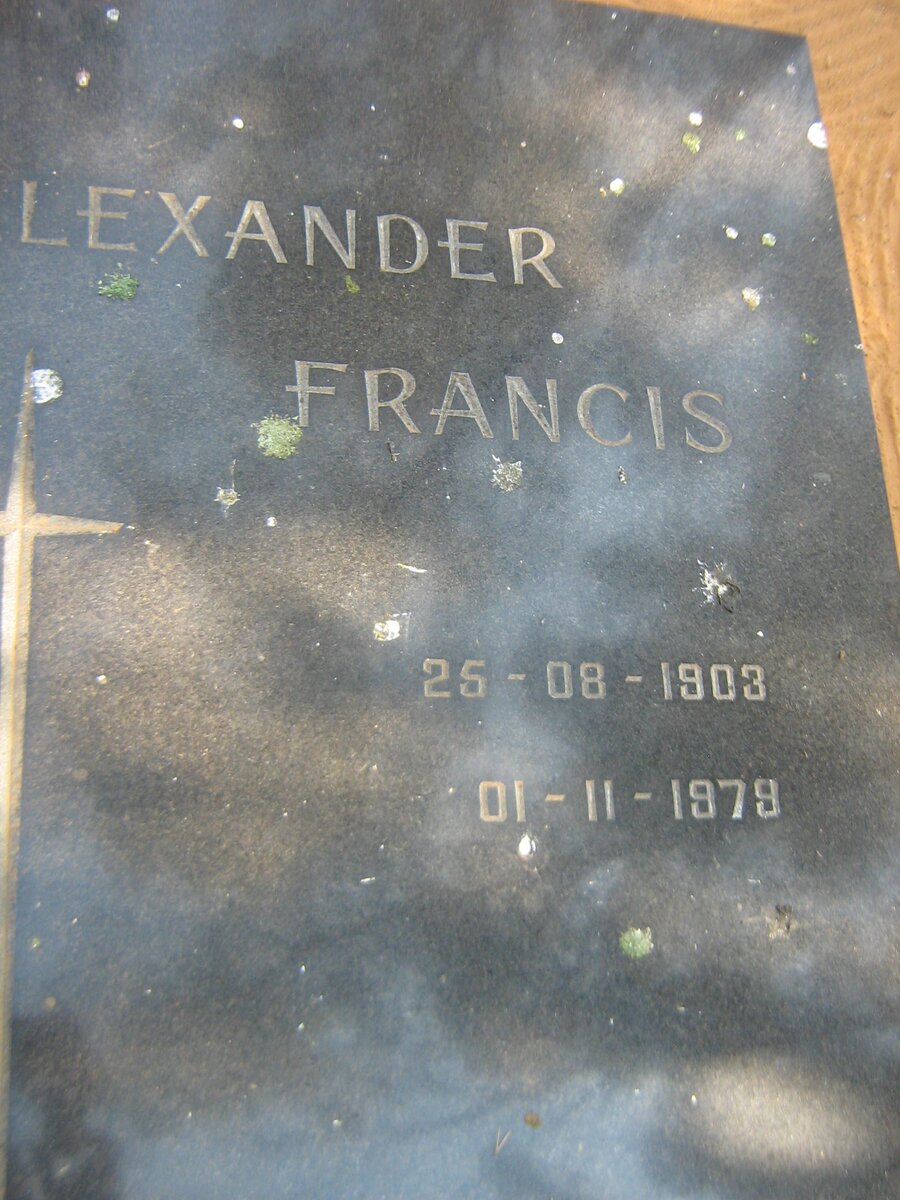 FRANCIS Alexander 1903-1979