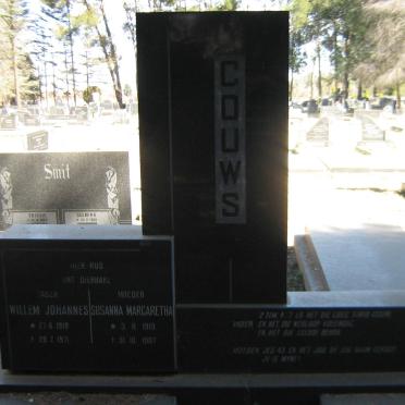 GOUWS Willem Johannes 1919-1971 &amp; Susanna Margaretha 1919-1987